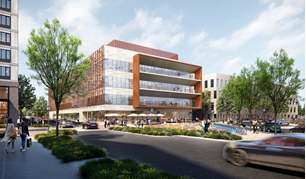 Oxford and Ensemble/Mosaic break ground on speculative R&D lab building at Philadelphia's Navy Yard